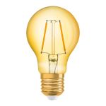 Osram Vintage 1906 LED E27 Birne Fadenlampe Gold 2.5W 220lm - 824 Extra Warmweiß | Ersatz für 25W