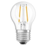 Ledvance Classic LED E27 Birne Fadenlampe Klar 2.5W 250lm - 827 Extra Warmweiß | Ersatz für 25W