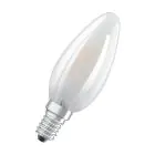 Osram Classic LED E14 Kerze Fadenlampe Matt 2.5W 250lm - 840 Kaltweiß | Ersatz Für 25W