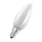 Ledvance LED Classic E14 Kerze Fadenlampe Matt 1.2W 255lm - 827 Extra Warmweiß | Ersatz Für 25W