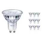 Mehrfachpackung 10x Philips CorePro LEDspot MV GU10 2.7W 830 36D | Warmweiß - Ersatz für 25W