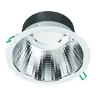 Philips LED Downlight Coreline DN142B Aluminium Weiß 9.8W 1200lm 60D - 840 Kaltweiß | Ausschnitt 155mm - IP54 - UGR